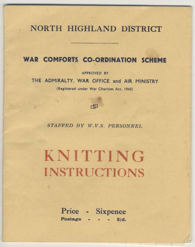 Knitting Instructions Booklet