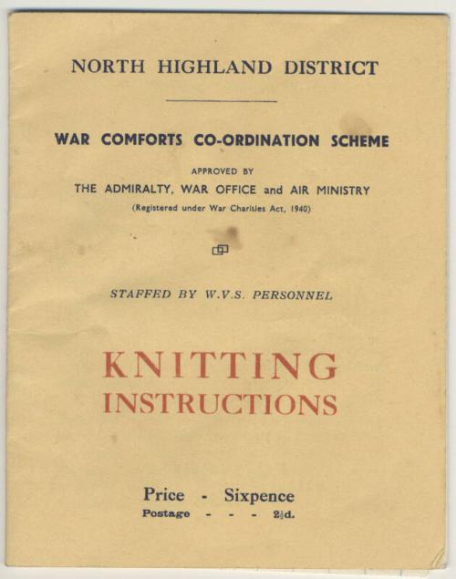 Knitting Instructions Booklet