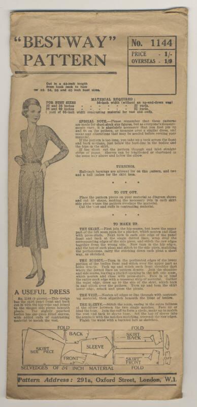 Paper Pattern for A Useful Dress