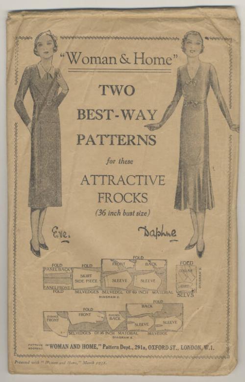 Paper Pattern for 2 Frocks