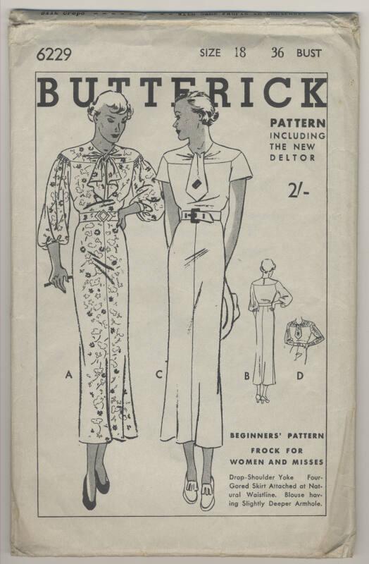 Paper Pattern for a Frock For Women
