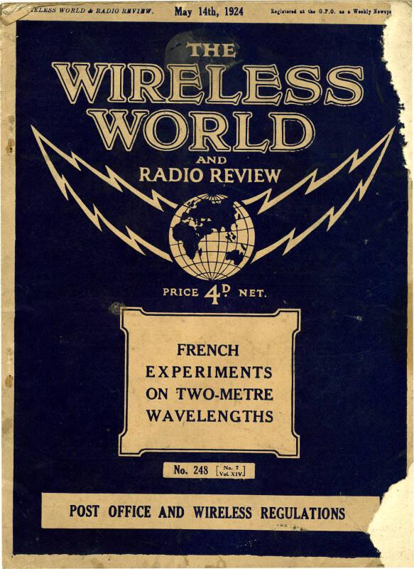 Wireless World, 14th May 1924