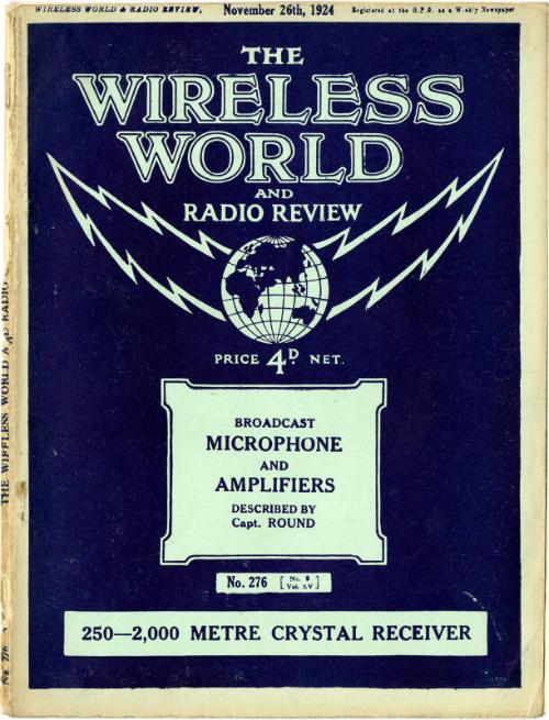 Wireless World, 26th November 1924