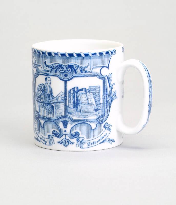 Blue and White Spode Mug