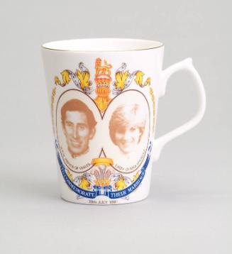 Prince Charles and Lady Diana Wedding Mug