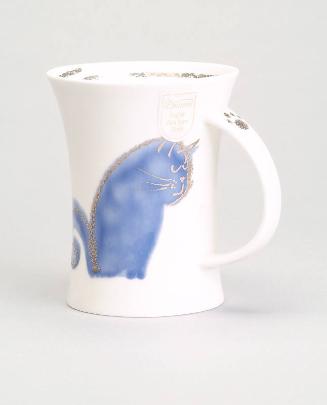 Blue Cat Mug