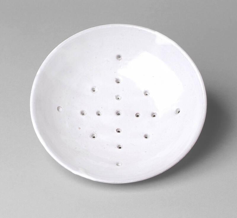 White Slip Colander