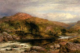 Autumn in North Wales by Benjamin William Leader
