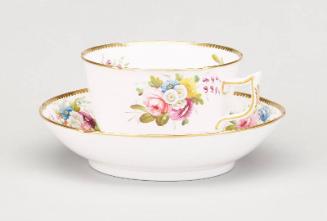 3 Breakfast Cups and Saucers