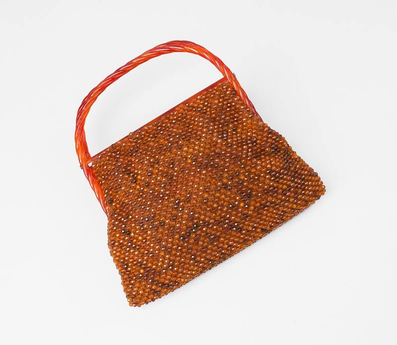 Amber Beaded Bag