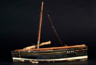 Sailing "Fifie" Trawler, Waterline Model