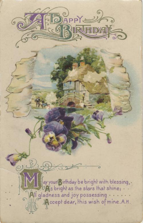 Birthday Postcard
