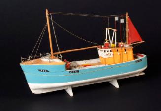 Model of A261, Steam Drifter believed to have been made by a fisherman at sea