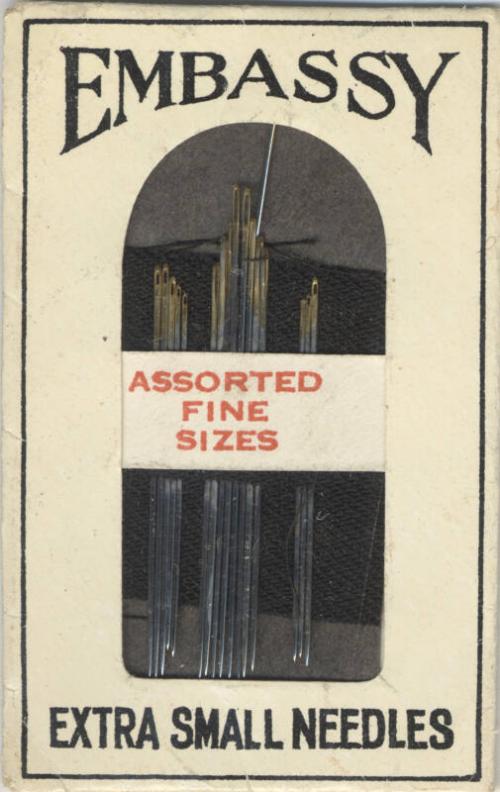 Packet of Embassy Extra Small Needles