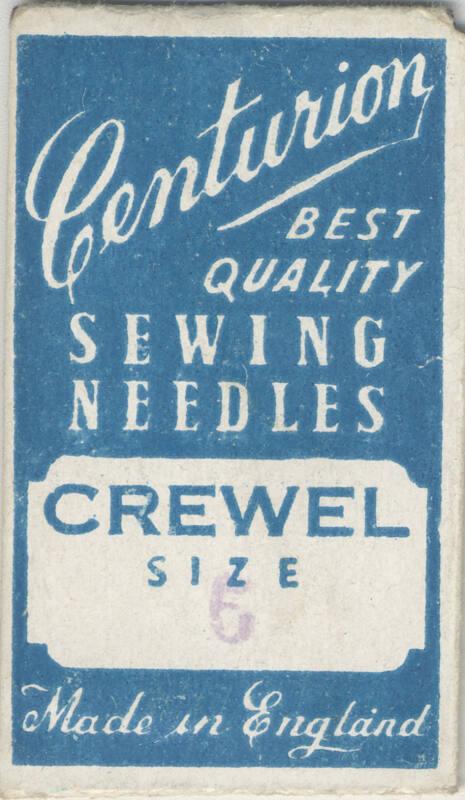 Packet of Centurian Crewel Needles