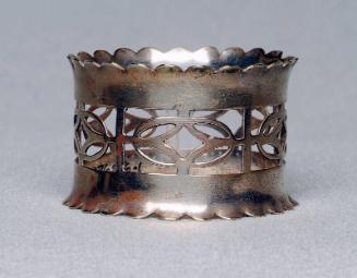 Pair of large Filigree Napkin Rings