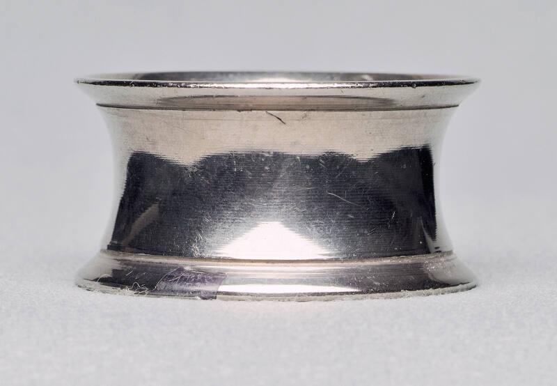 Spelter base napkin ring
