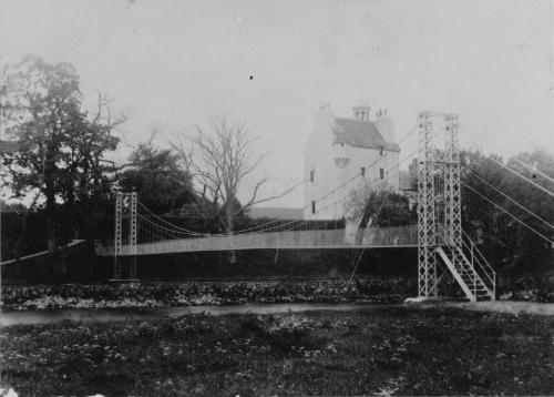 Suspension Bridge Over Dee at Abergeldie Castle