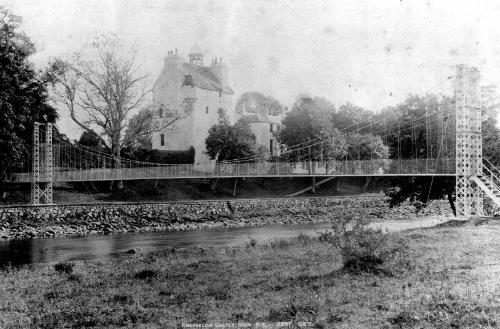 Suspension Bridge Over Dee at Abergeldie Castle