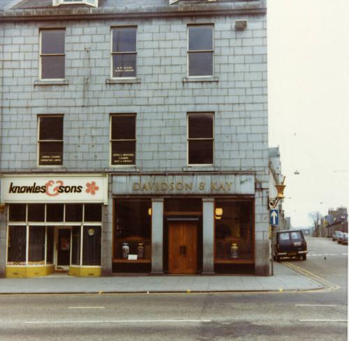 Exterior of Davidson and Kay, 219 Union Street