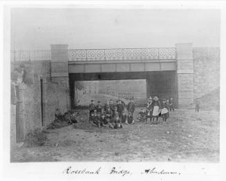 Children At Bridge over Rosebank Terrace