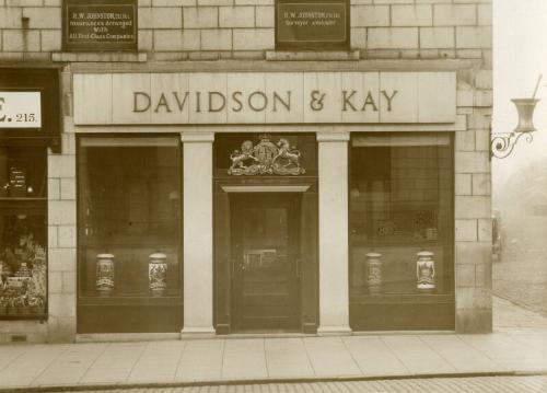 Exterior of Davidson & Kay, 219 Union Street