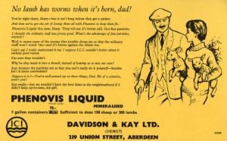 Advert for Phenovis Liquid