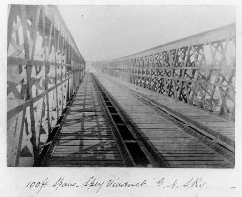 Spans of Spey Viaduct Rail Bridge