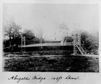 Suspension Bridge at Abergeldie Castle