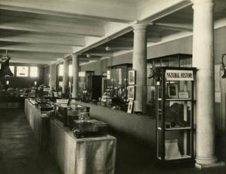 Photograph of the Art Gallery Basement when it was Regional Museum