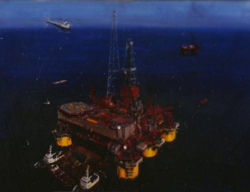 Mating, Conoco's Hutton Tension Platform