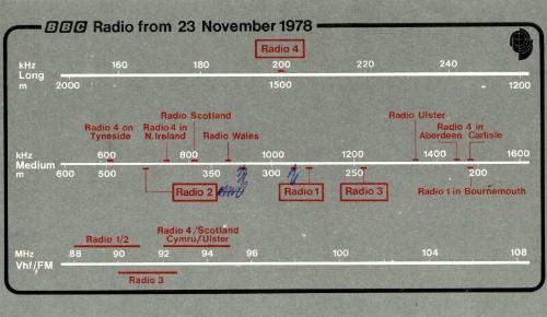 BBC Radio from 23 November 1978.