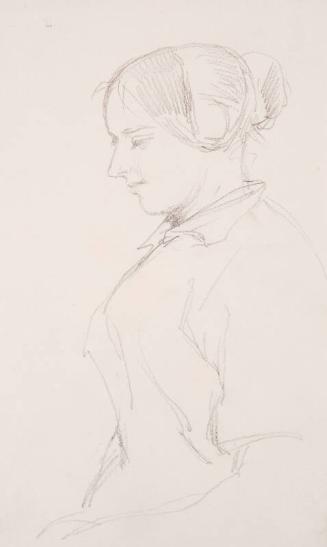 Profile of a Woman (half-figure)