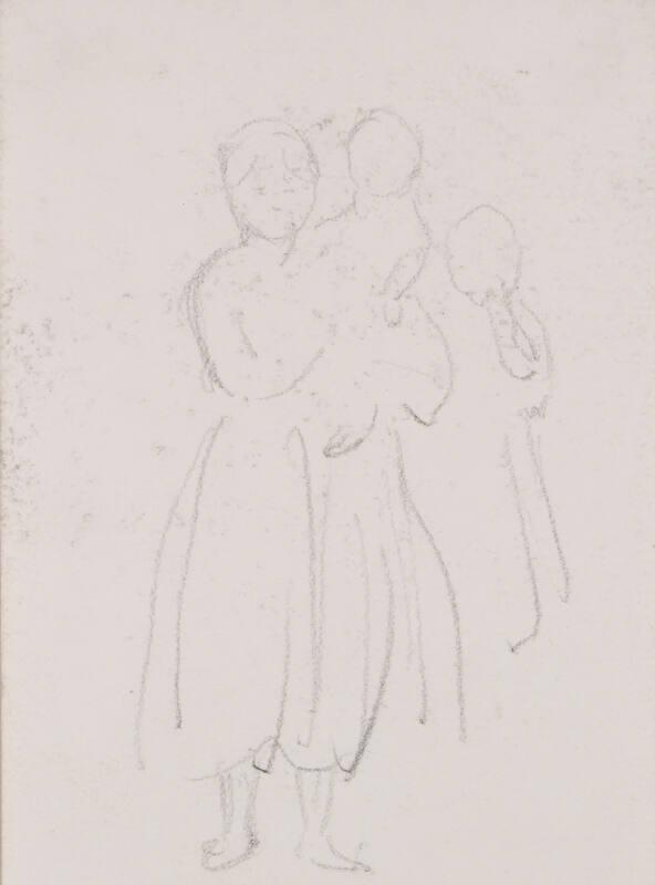 Study of Woman with Two Children