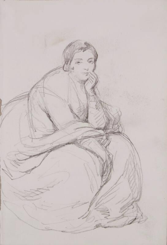 Study of Seated Woman