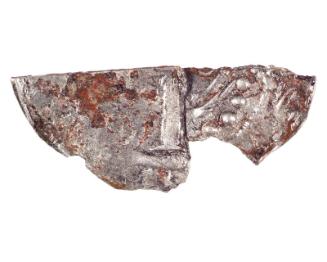 Silver Cut Halfpenny