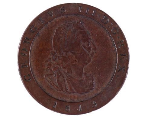 Manx Halfpenny (Second Issue : George III)