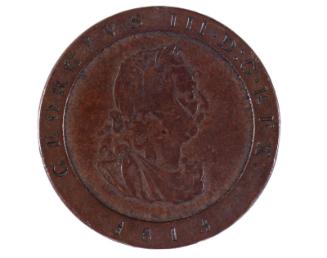 Manx Halfpenny (Second Issue : George III)