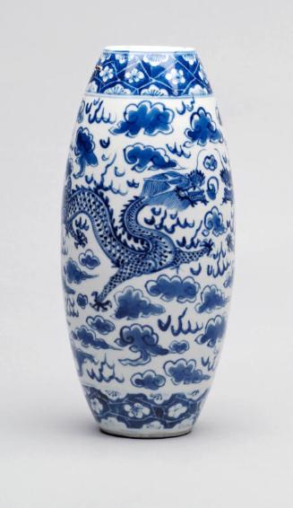 Vase with Dragon Motif