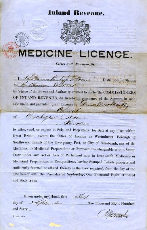 Medicine Licence