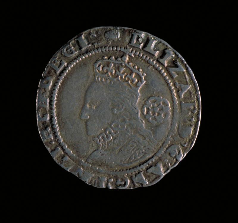 Silver Sixpence (3rd Issue: Eliz.I)