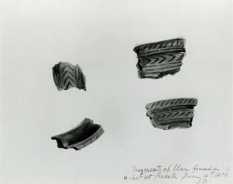 Fragments of Urn Found in a Cist at Roseisle