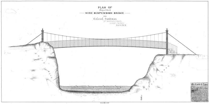 Plan of Bridge, Dundee