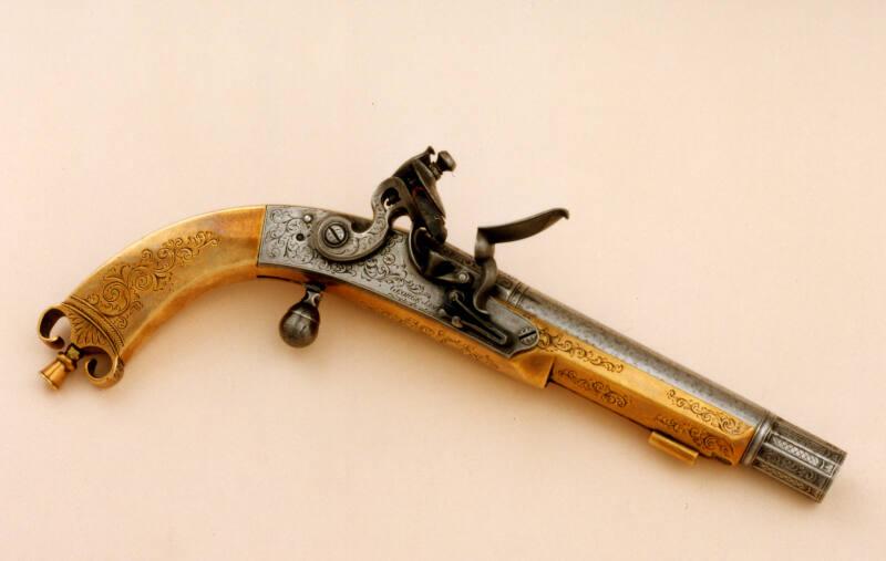 Flintlock Pistol "Highland" Style