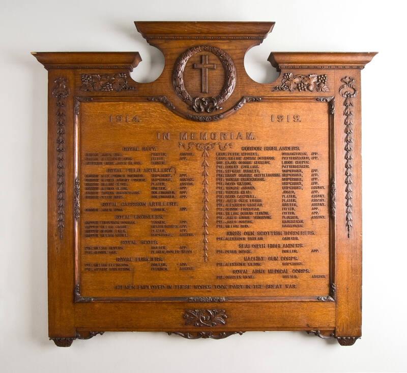 Hall Russell & Co. Ltd. Great War Memorial