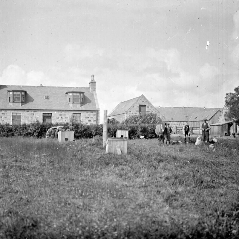 Men near Farmhouse (DETAIL)