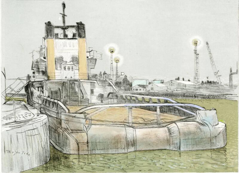 Trojan Tide - alongside at Aberdeen Harbour