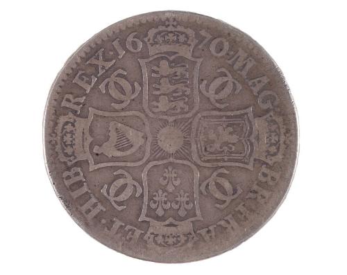 Half-crown (Third Bust : Charles II)