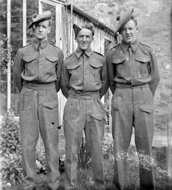 Three Men in Uniform