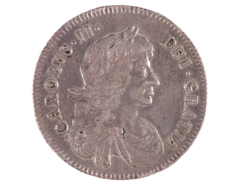 Half-crown (Third Bust: Charles II)